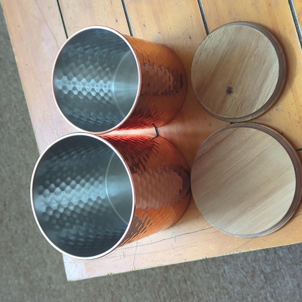 Copper containers - Picture 2 of 2